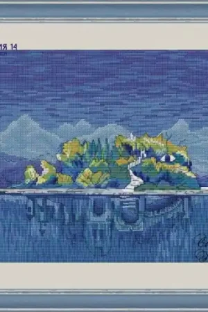 Magic Island Cross Stitch Pattern New Release