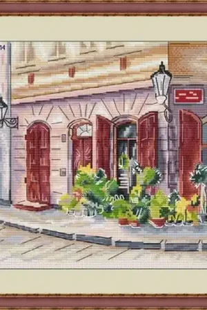 Flower Prague Cross Stitch Pattern Discount