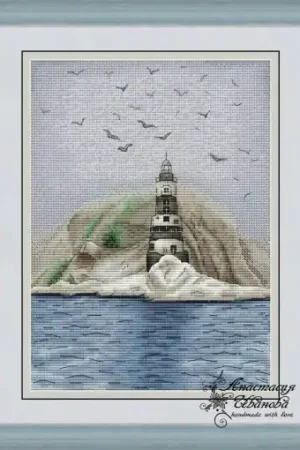 Best Seller At the Lighthouse Cross Stitch Pattern