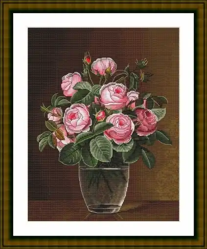 Rose Bouquet Cross Stitch Pattern Super Sale