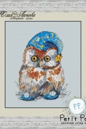 Shop Now Sleepy Owl Cross Stitch Pattern