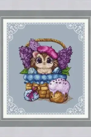 Easter Hedgehog Cross Stitch Pattern Last Chance