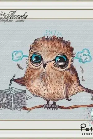 Time-Limited Funny Birds. Worker Cross Stitch Pattern