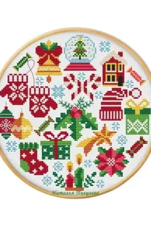 Direct From Manufacturer Christmas Sampler Cross Stitch Pattern