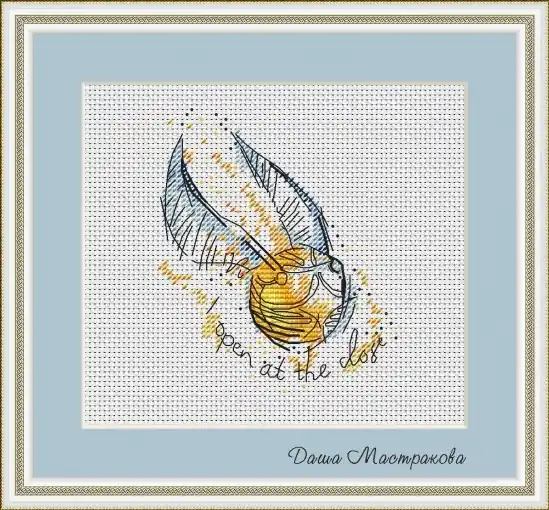 Snitch Cross Stitch Pattern Final Sale
