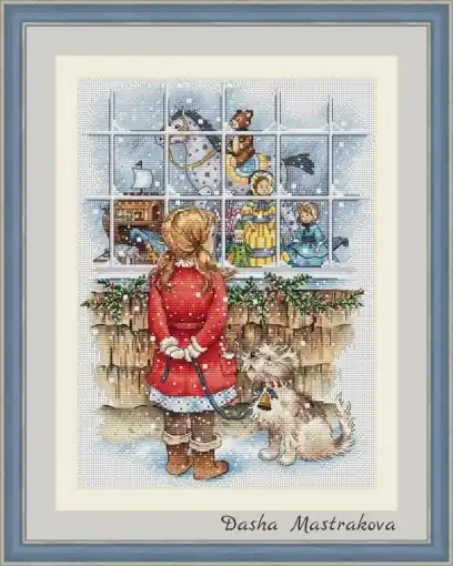 Grab Now A Christmas Wish Cross Stitch Pattern