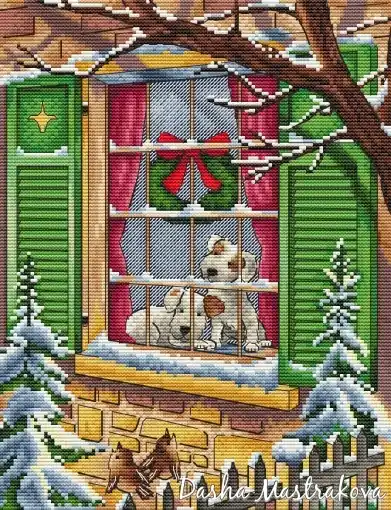 Warranty Included The Watchers Cross Stitch Pattern