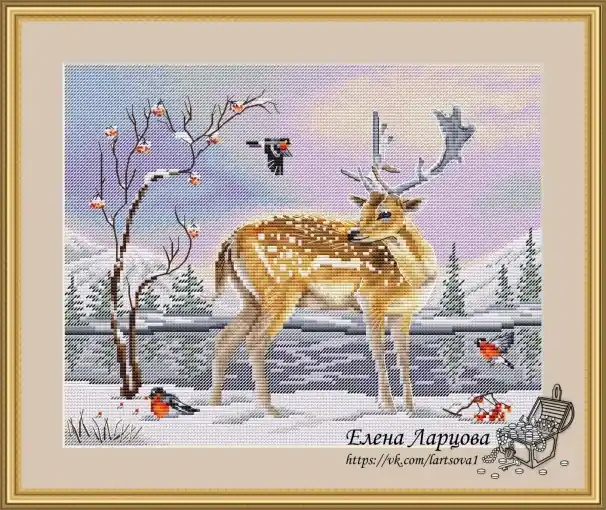 Winter Walk Cross Stitch Pattern Don’t Miss Out
