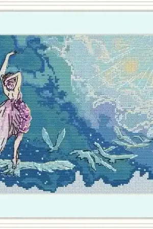 No Minimum Order I Believe! I Can Fly! Cross Stitch Pattern