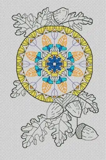 Acorns Cross Stitch Pattern Hot Deal
