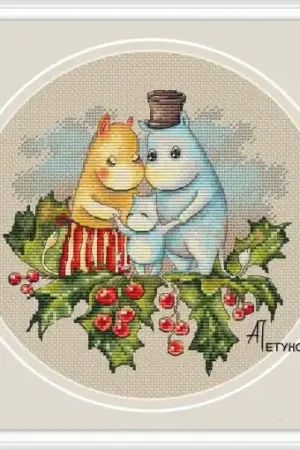 Moomin Family Cross Stitch Pattern Must Have