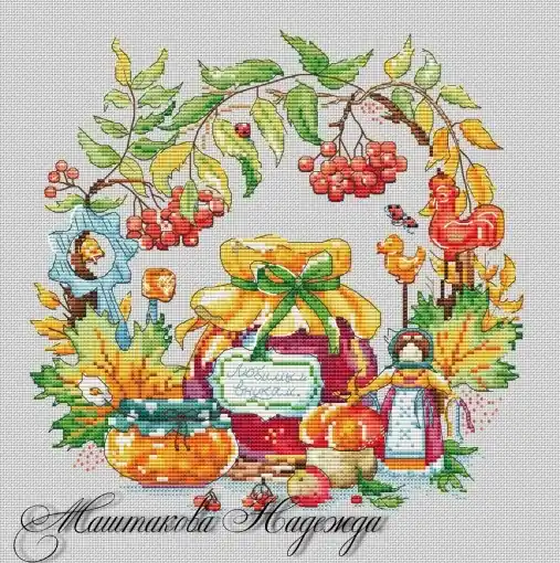 Grandma's Gifts Cross Stitch Pattern Trusted Brand