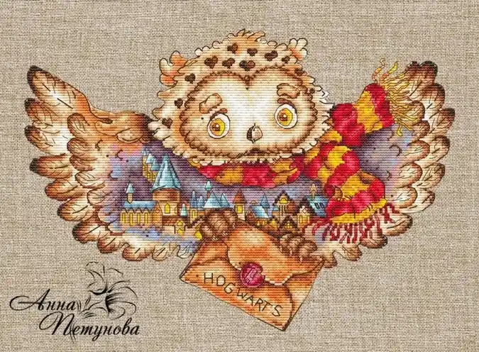 Clearance Postman Cross Stitch Pattern