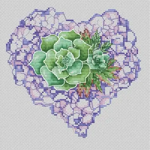 Amethyst Cross Stitch Pattern Save Now