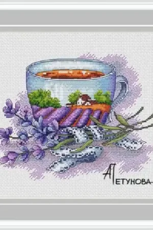 Super Sale Country Cups, France Cross Stitch Pattern