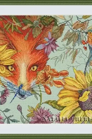 Forest Guardian Cross Stitch Pattern Professional Grade