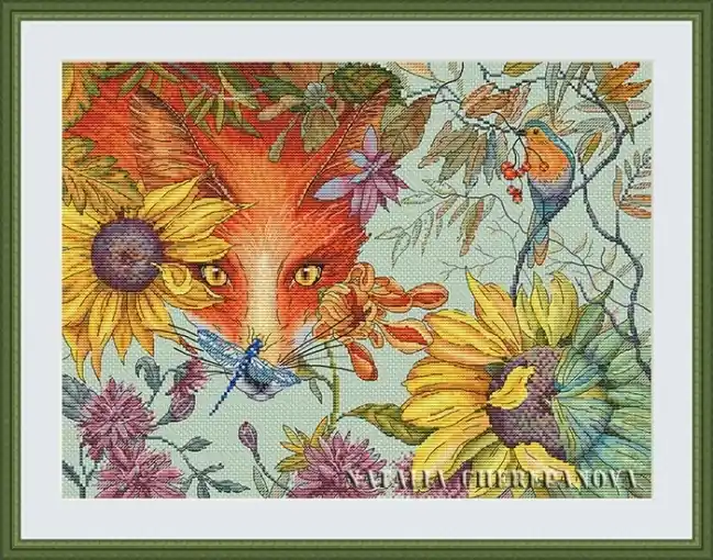 Forest Guardian Cross Stitch Pattern Professional Grade
