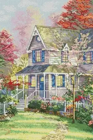 Affordable Sweet Home Cross Stitch Pattern
