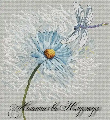 Hassle-Free Returns Dragonfly Cross Stitch Pattern