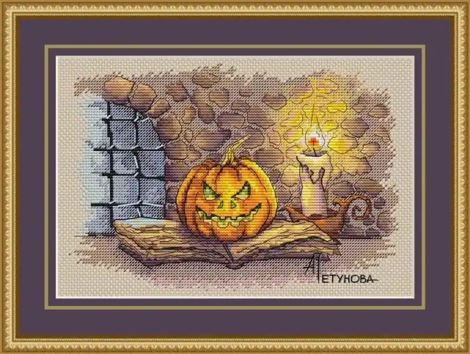 Markdown Old Castle Stories Cross Stitch Pattern