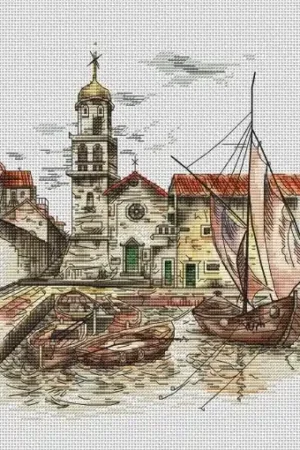 Certified Pier Cross Stitch Pattern