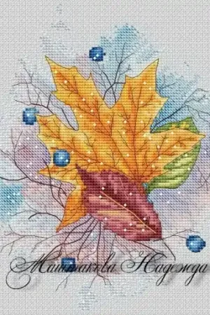 Trending Late Fall Cross Stitch Pattern