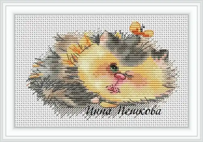 One Eye Open Cross Stitch Pattern Money Back Guarantee