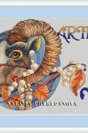 Aries Cross Stitch Pattern Buy Online