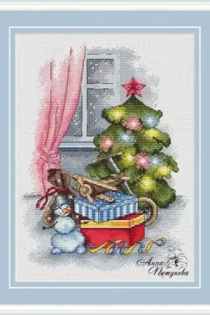 Weekend Sale New Year's Eve Cross Stitch Pattern