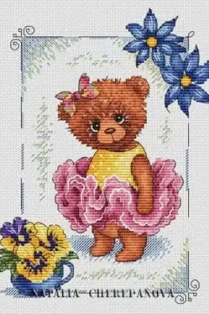 Best Choice Bear Mary Cross Stitch Pattern