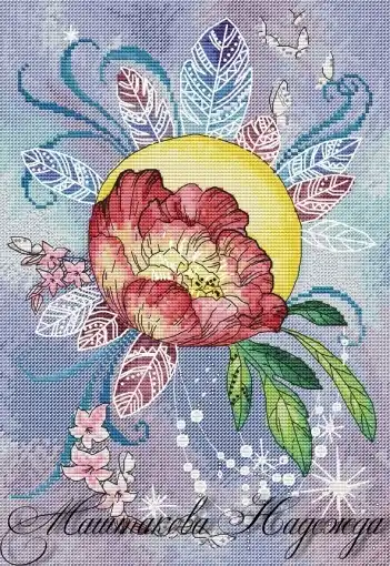 Poppy Cross Stitch Pattern Last Chance