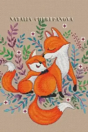 Foxies Cross Stitch Pattern New Release