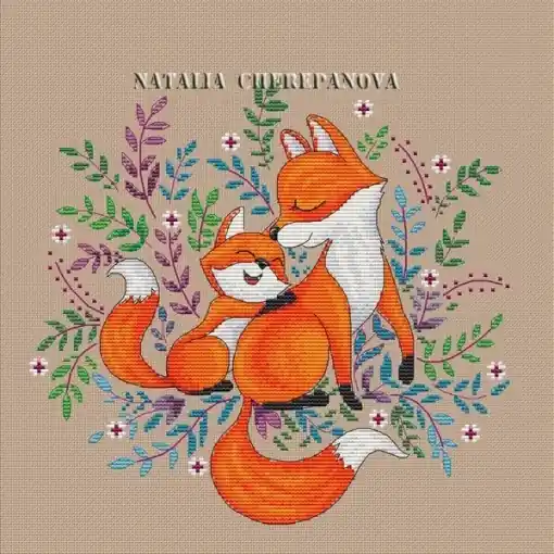 Foxies Cross Stitch Pattern New Release