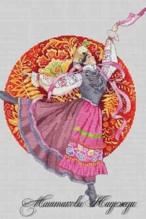 Lipetsk Painting Cross Stitch Pattern Warranty Included