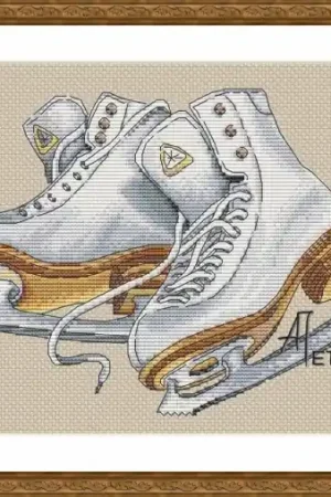 Bulk Order Figure Skates Cross Stitch Pattern