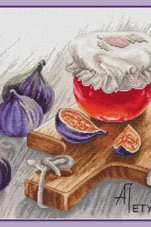 Figgy Jam Cross Stitch Pattern Luxury