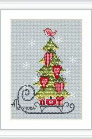 Best Seller Little Christmas Tree Cross Stitch Pattern