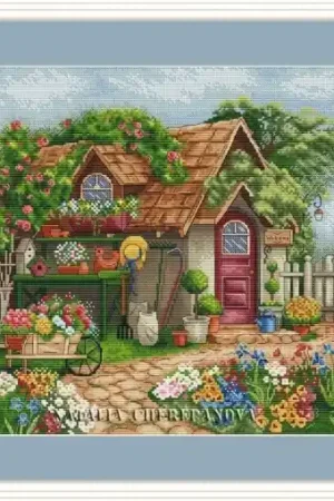 Discount Summer Residence Cross Stitch Pattern