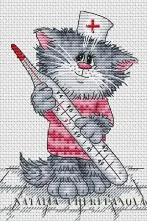Doctor Cross Stitch Pattern While Supplies Last