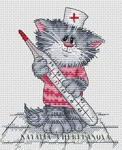 Doctor Cross Stitch Pattern While Supplies Last