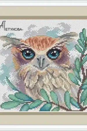 Big Eyed Owl Cross Stitch Pattern Get Yours