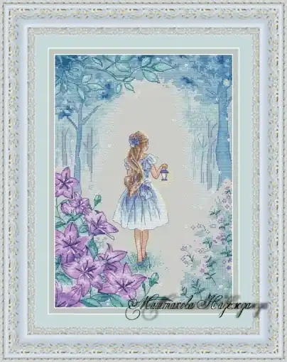 Following a Miracle Cross Stitch Pattern Warranty Included