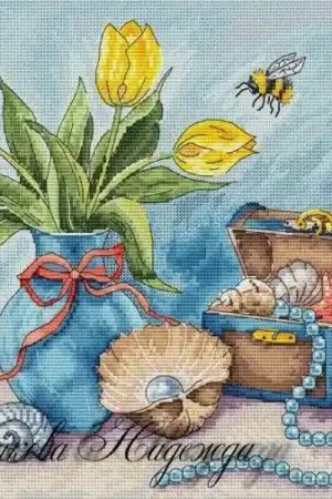 Hassle-Free Returns Memories of the Sea Cross Stitch Pattern