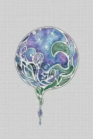 A Wave Cross Stitch Pattern Authentic