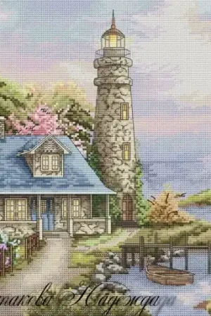Direct From Manufacturer Evening Lights Cross Stitch Pattern