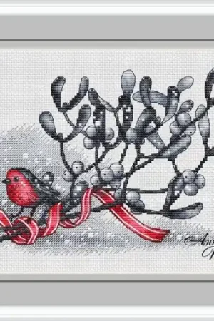 Cheap Mistletoe's Branch Cross Stitch Pattern