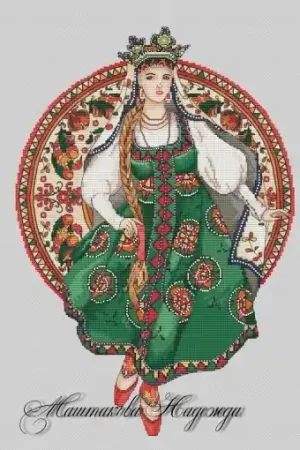 New Release Boretskaya Painting Cross Stitch Pattern