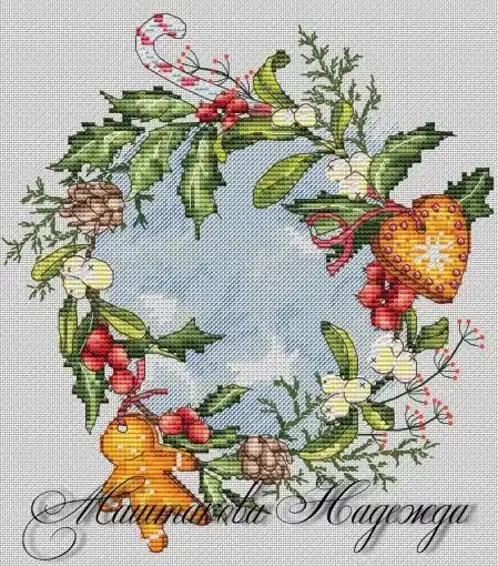 Exclusive Offer New Year 2 Cross Stitch Pattern