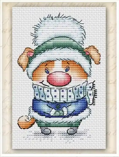 Warm and Cozy Cross Stitch Pattern Price Cut