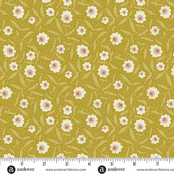 Andover – Flower Box – Chartreuse Bachelor Button Warranty Included